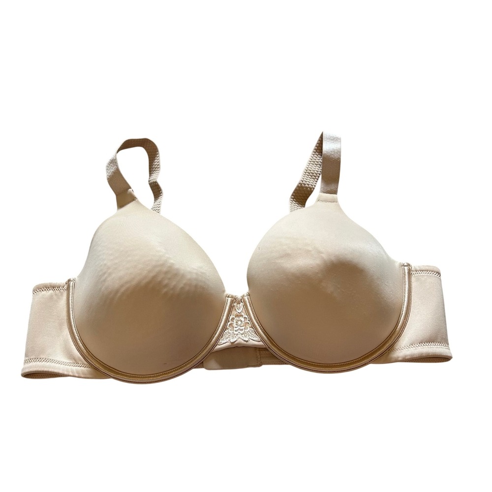 Vanity Fair Beauty Back Full Figure Underwire Bra 44C Nude 76380 Lightly Lined